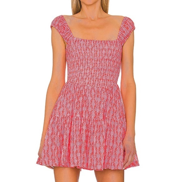annie mini dress free people Free People Women's Sweet Annie Mini Dress, Aqua Combo, Blue, Print, XL at Amazon Women's Clothing store
